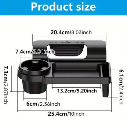 Car Armrest Mobile Phone & Cup Holder
