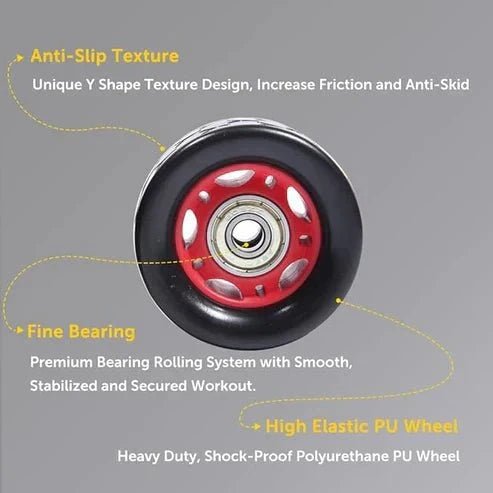 LORDEX - FITNESS Two-Wheel Hand Pusher